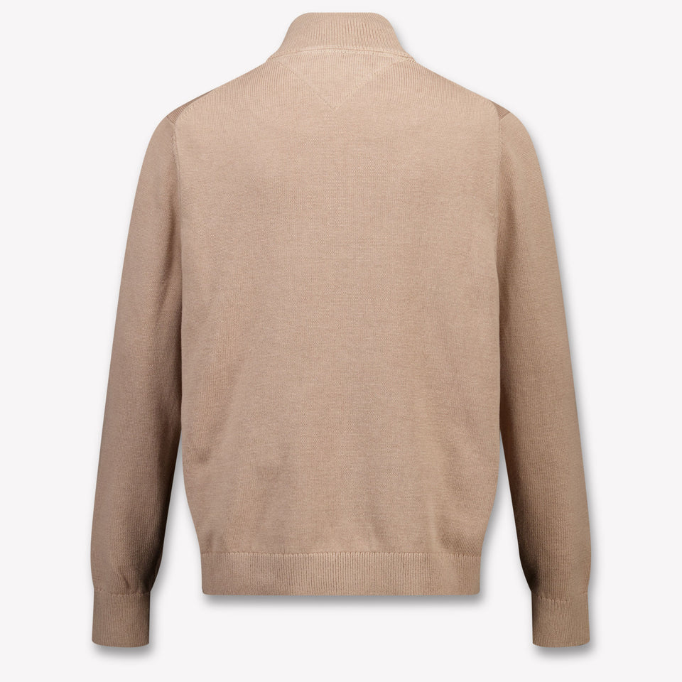 Tommy Hilfiger Kids Boys Sweater  Beige