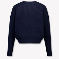 Tommy Hilfiger Kinder Meisjes Trui In Navy