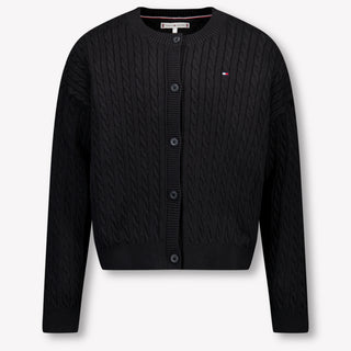 Tommy Hilfiger Kinder Meisjes Vest In Zwart