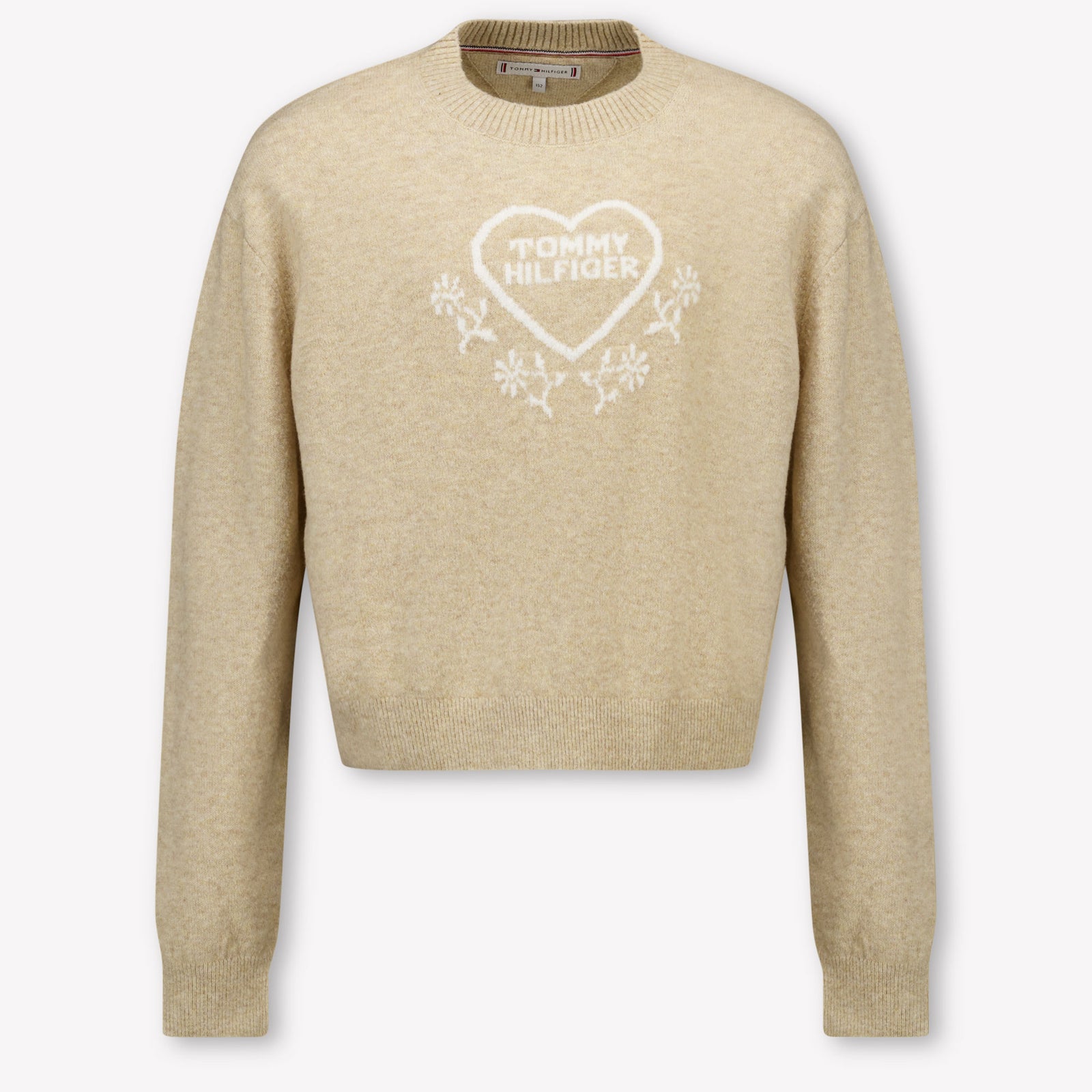 Tommy Hilfiger Kinder Meisjes Trui In Beige