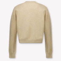 Tommy Hilfiger Kids Girls Sweater Beige