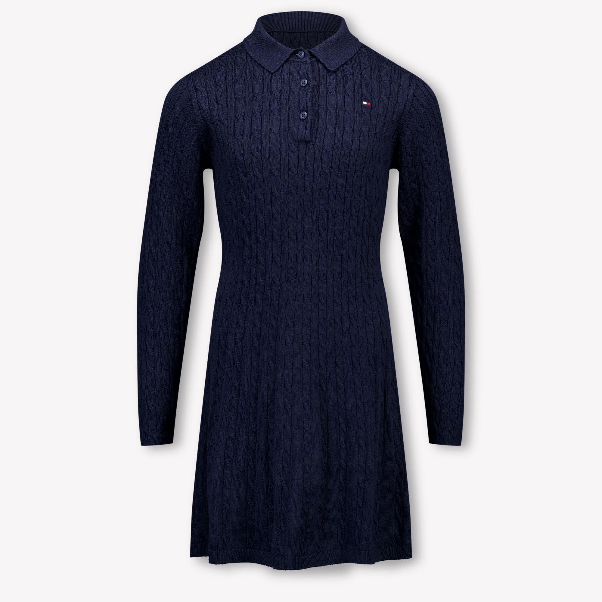 Tommy Hilfiger Kinder Meisjes Jurk In Navy