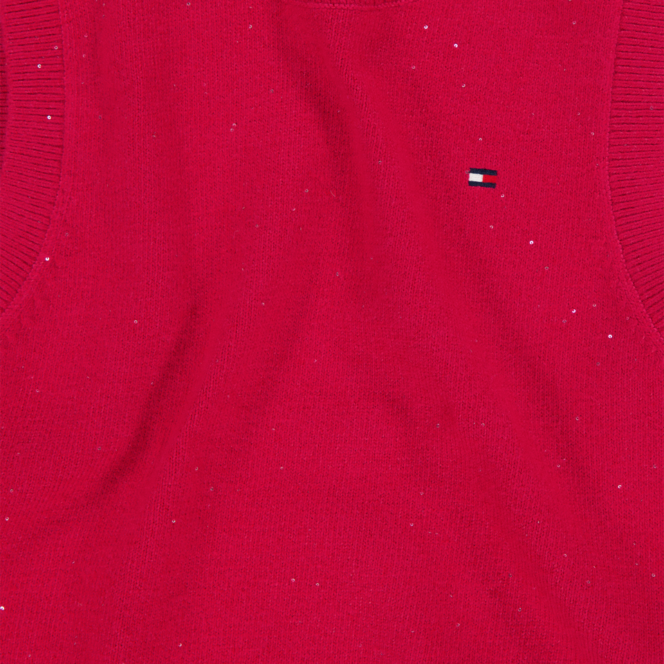 Tommy Hilfiger Kids Girls  T-Shirt Red