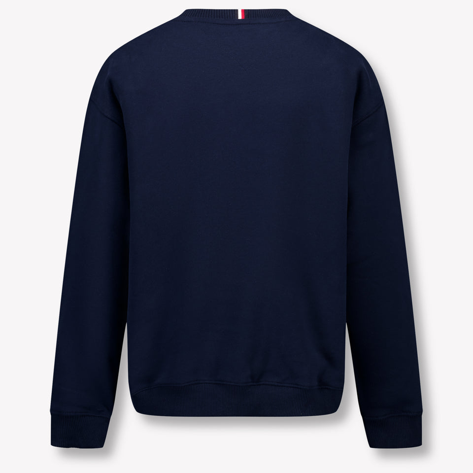 Tommy Hilfiger Kids Unisex Sweater  Navy