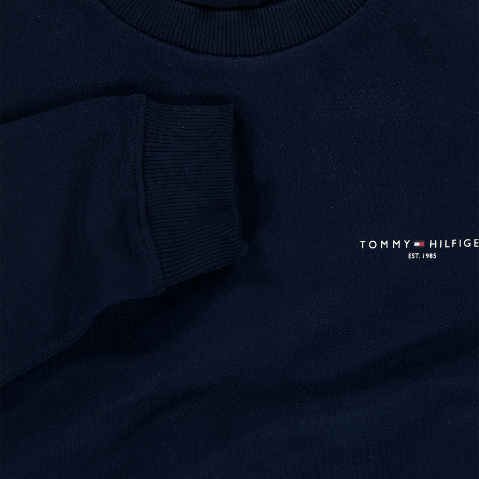Tommy Hilfiger Kids Unisex Sweater  Navy