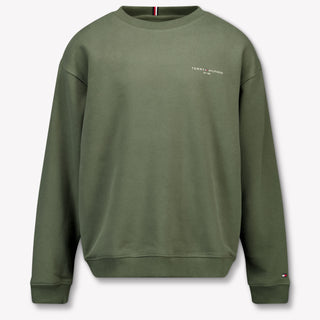 Tommy Hilfiger Kinder Unisex Trui In Army