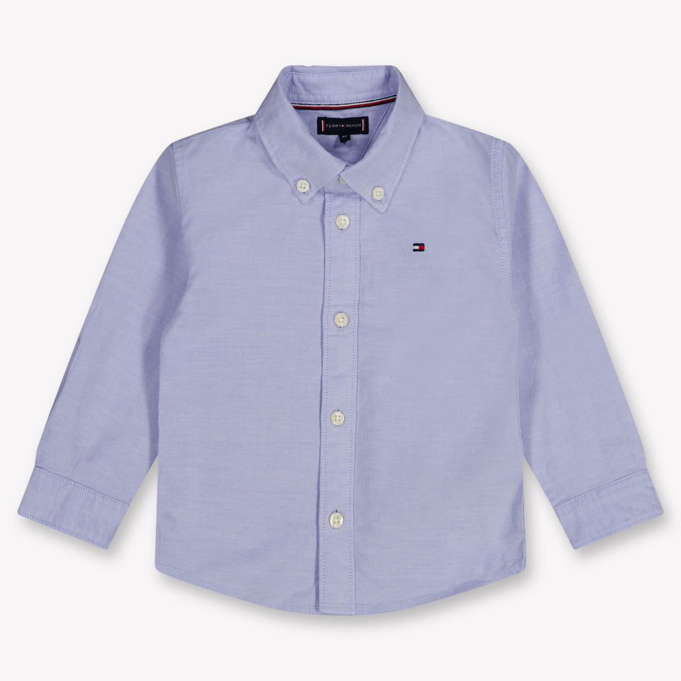 Tommy Hilfiger Baby Jongens Blouse In Licht Blauw