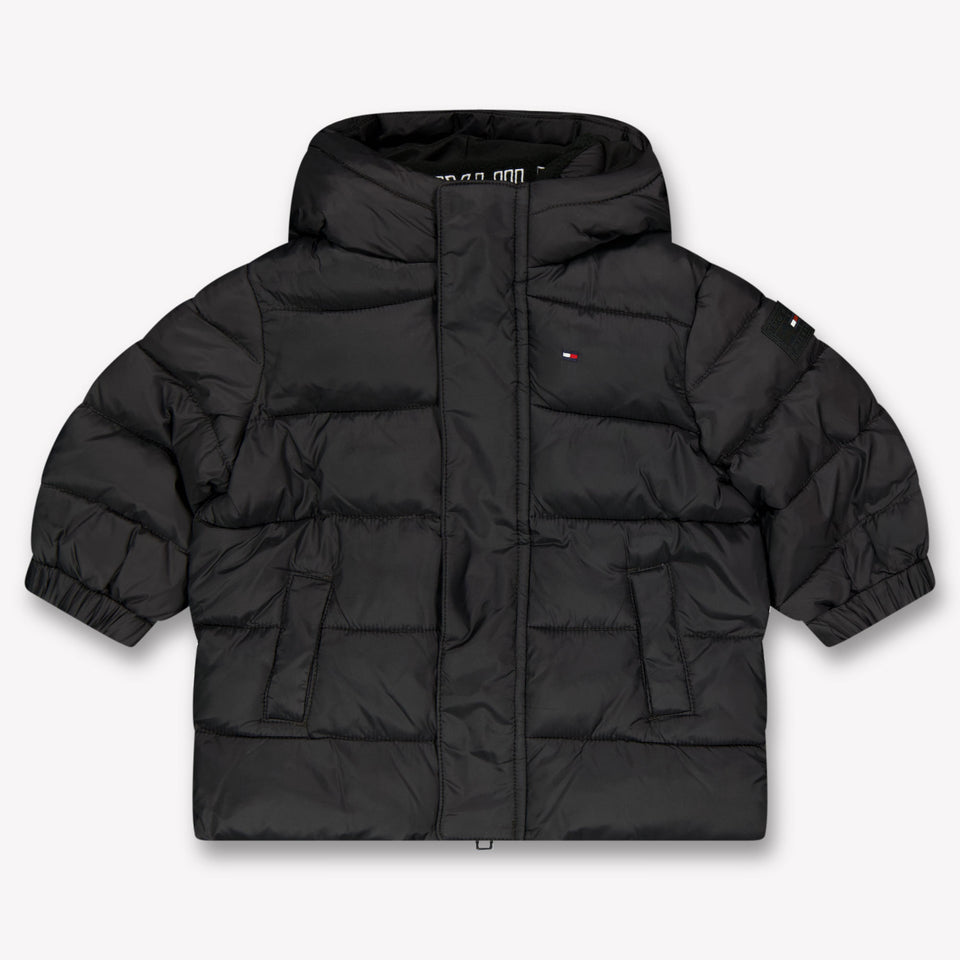 Tommy Hilfiger Baby Jongens Winterjas In Zwart