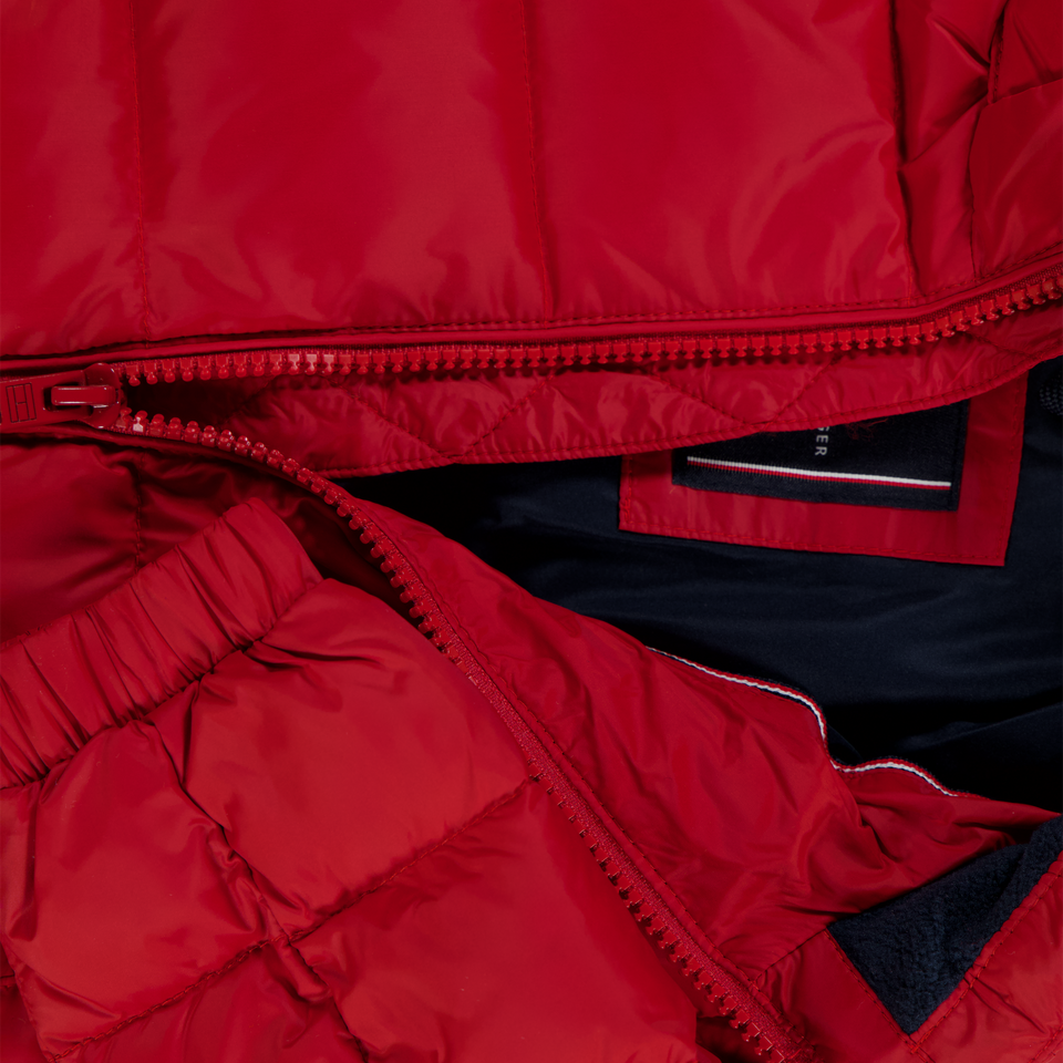 Tommy Hilfiger Baby Jongens Winterjas In Rood