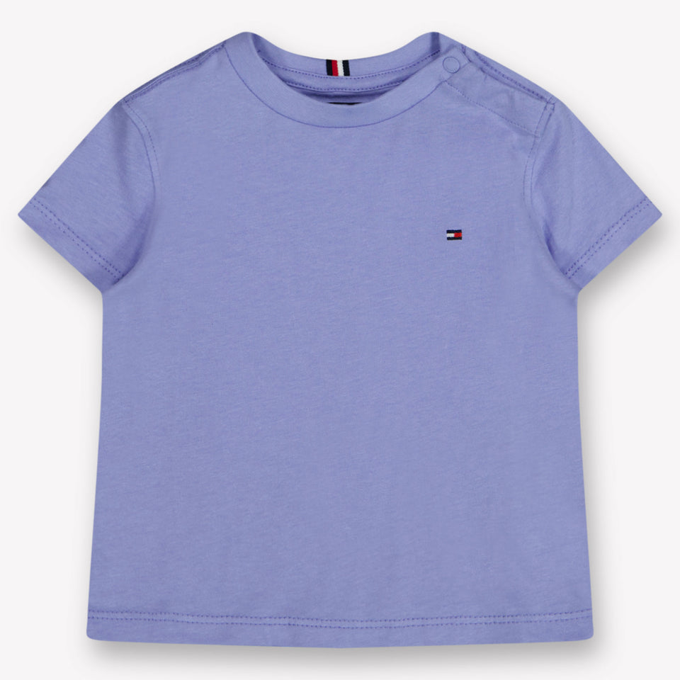 Tommy Hilfiger Baby Jongens T-Shirt In Licht Blauw