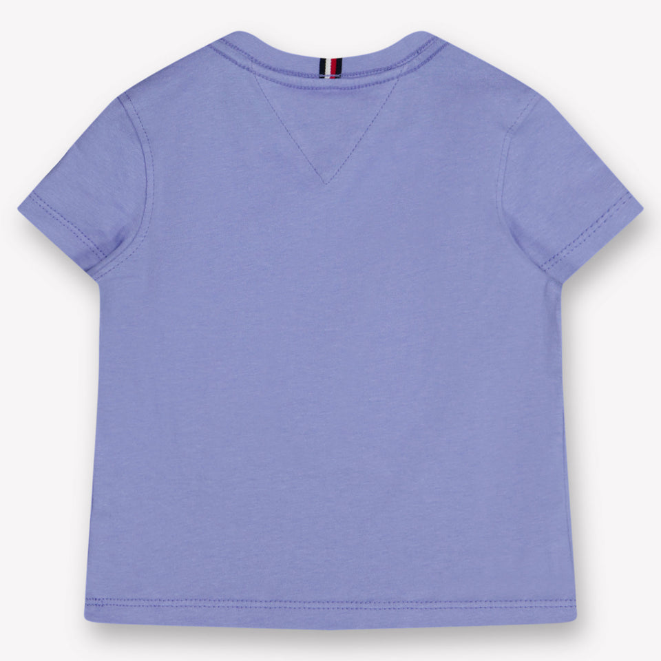 Tommy Hilfiger Baby Jongens T-Shirt In Licht Blauw