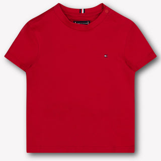 Tommy Hilfiger Baby Jongens T-Shirt In Rood