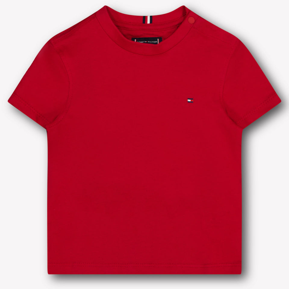 Tommy Hilfiger Baby Boys T-Shirt  Red