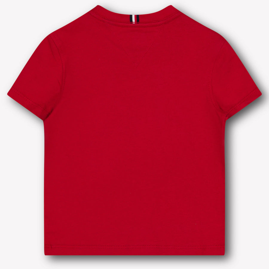 Tommy Hilfiger Baby Jongens T-Shirt In Rood