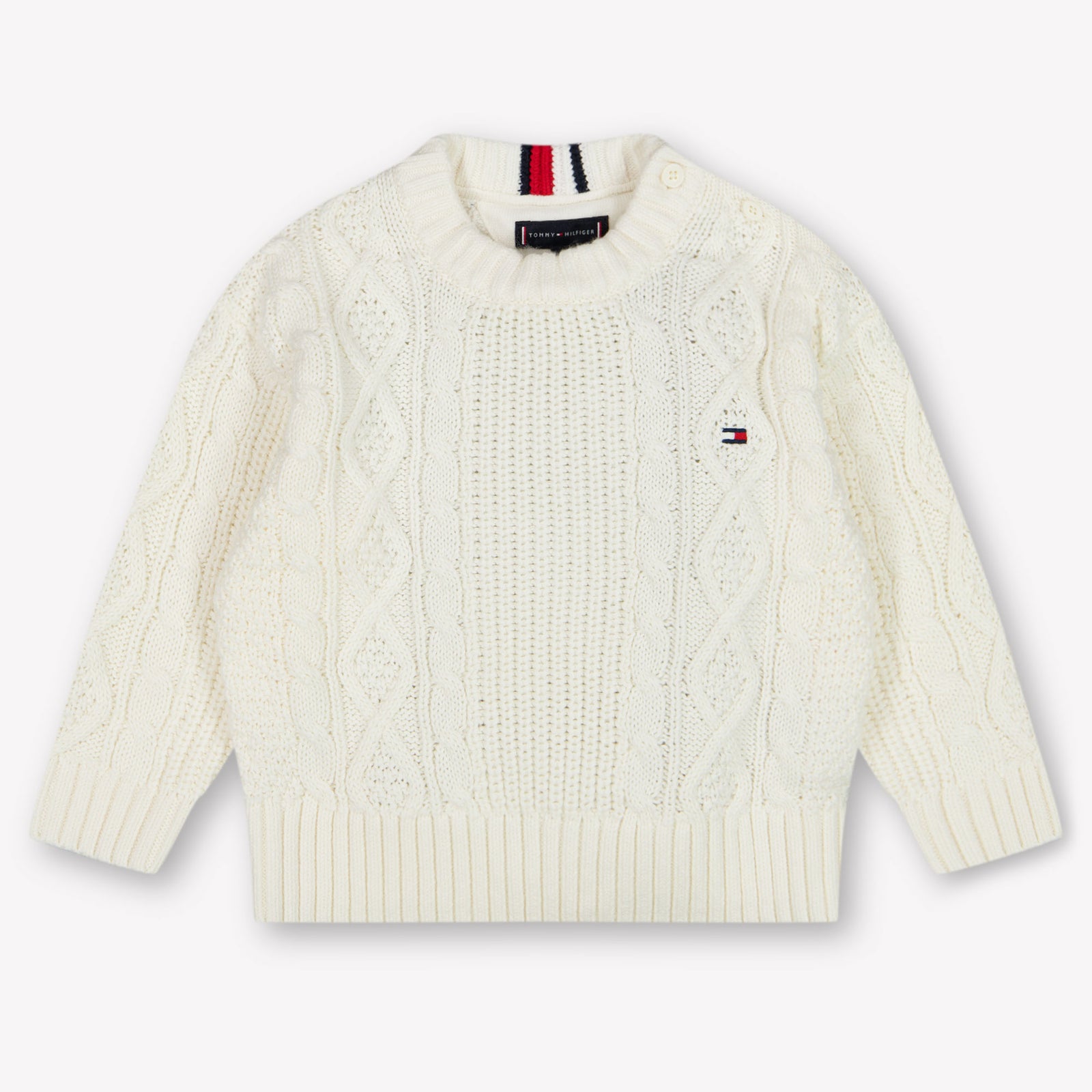 Tommy Hilfiger Baby Boys Sweater  Offwhite