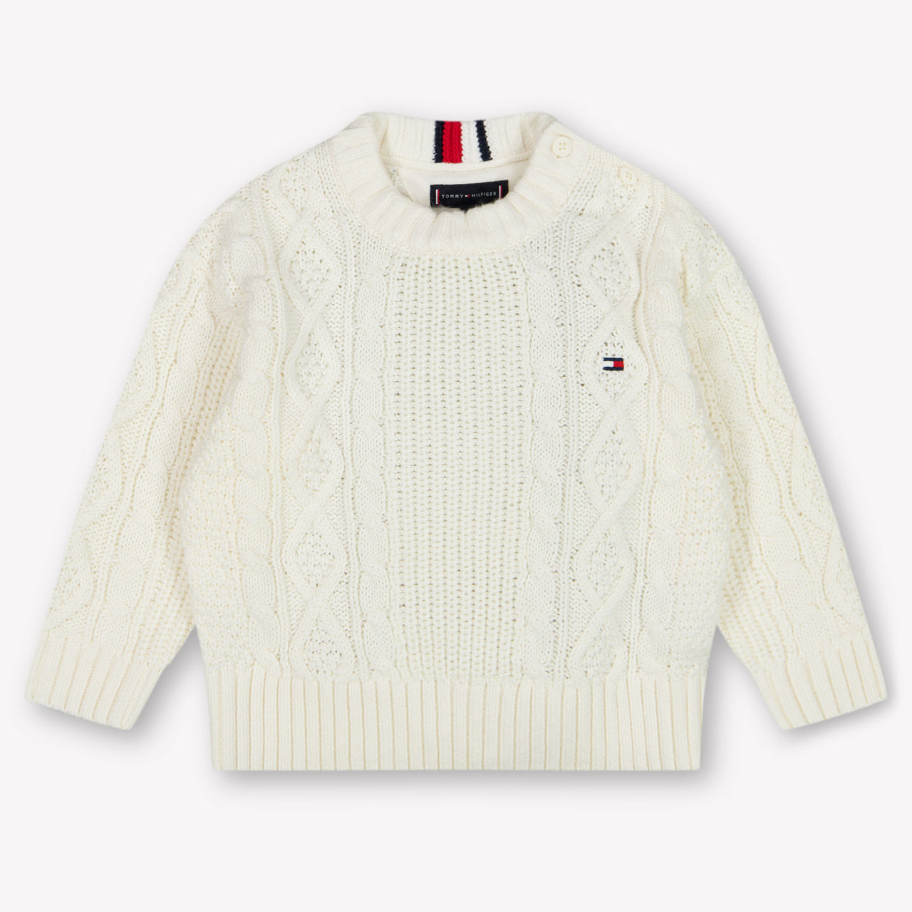 Tommy Hilfiger Baby Jongens Trui In Off White