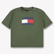 Tommy Hilfiger Baby Boys T-Shirt  Army