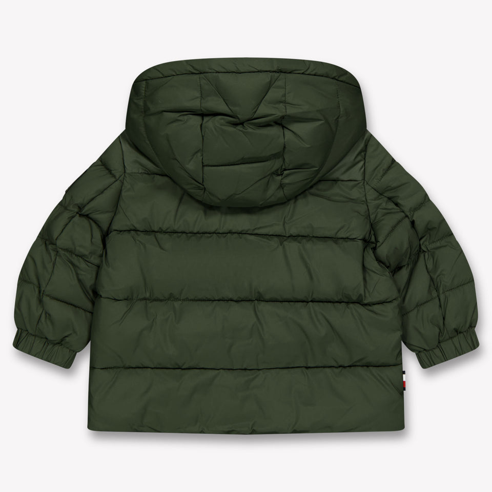 Tommy Hilfiger Baby Jongens Winterjas In Army