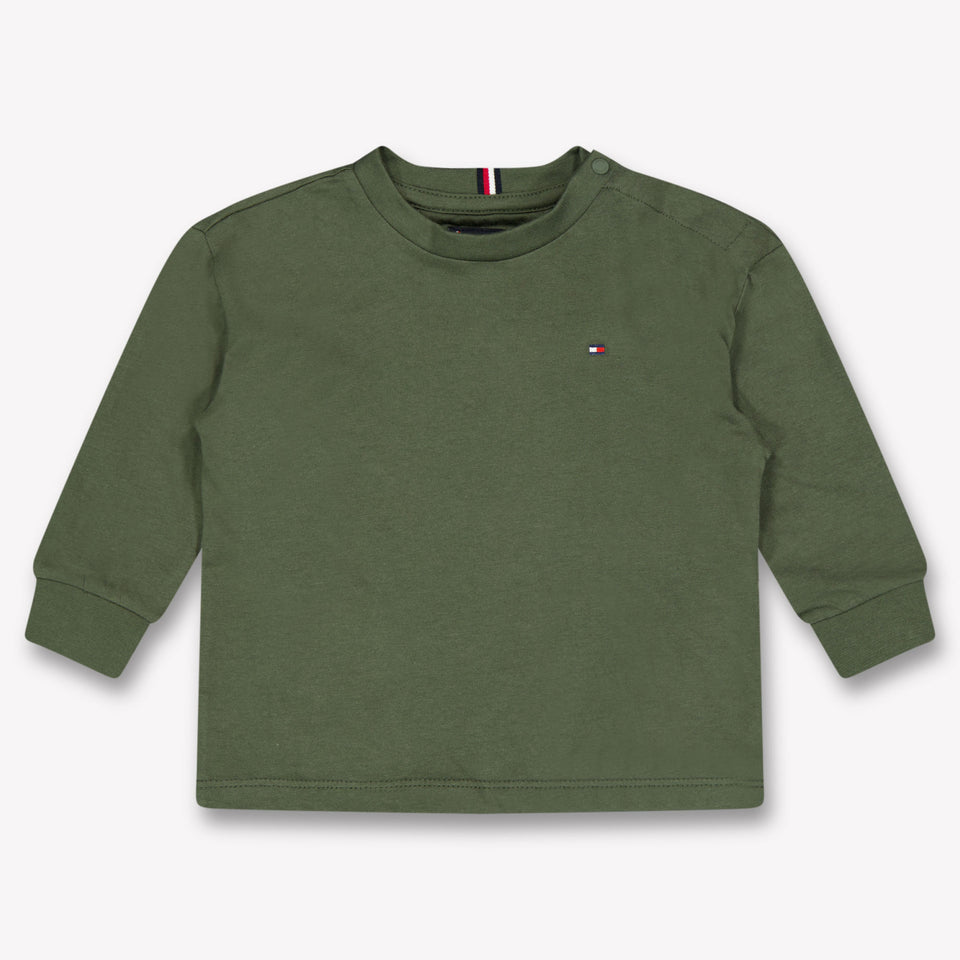 Tommy Hilfiger Baby Jongens T-Shirt In Army
