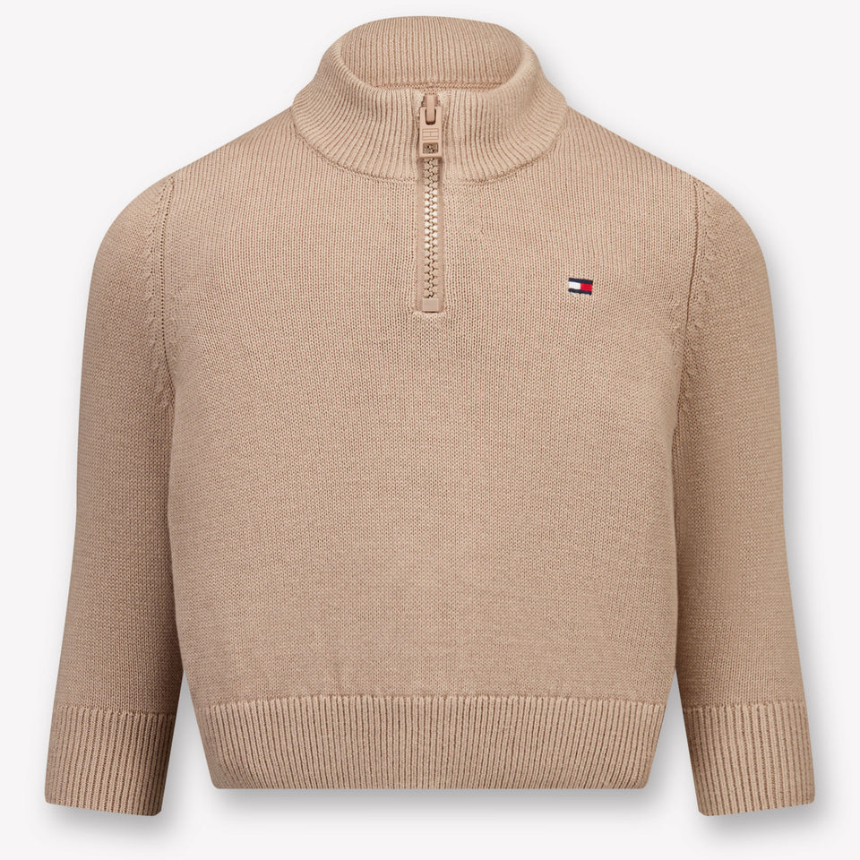 Tommy Hilfiger Baby Jongens Trui In Beige