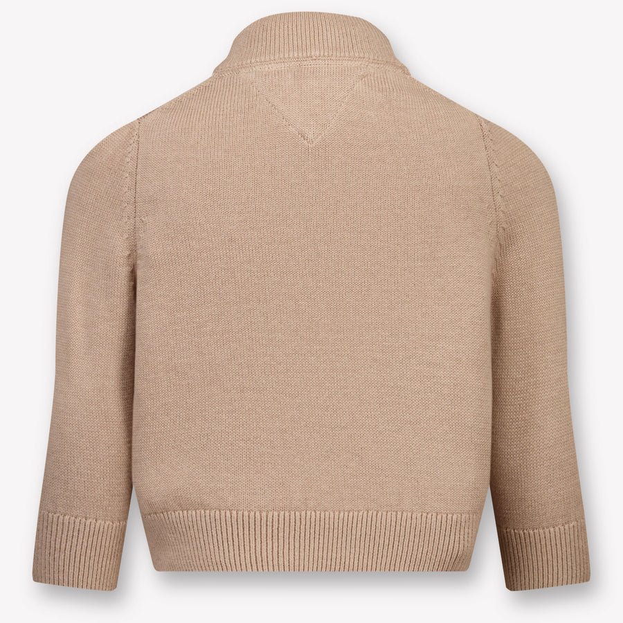 Tommy Hilfiger Baby Jongens Trui In Beige
