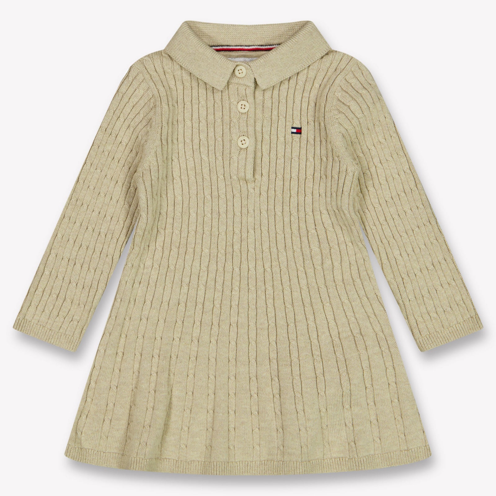 Tommy Hilfiger Baby Meisjes Jurk In Beige