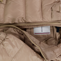 Tommy Hilfiger Baby Meisjes Winterjas In Beige