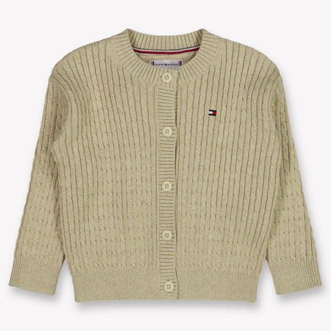 Tommy Hilfiger Baby Meisjes Vest In Beige