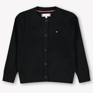 Tommy Hilfiger Baby Meisjes Vest In Zwart