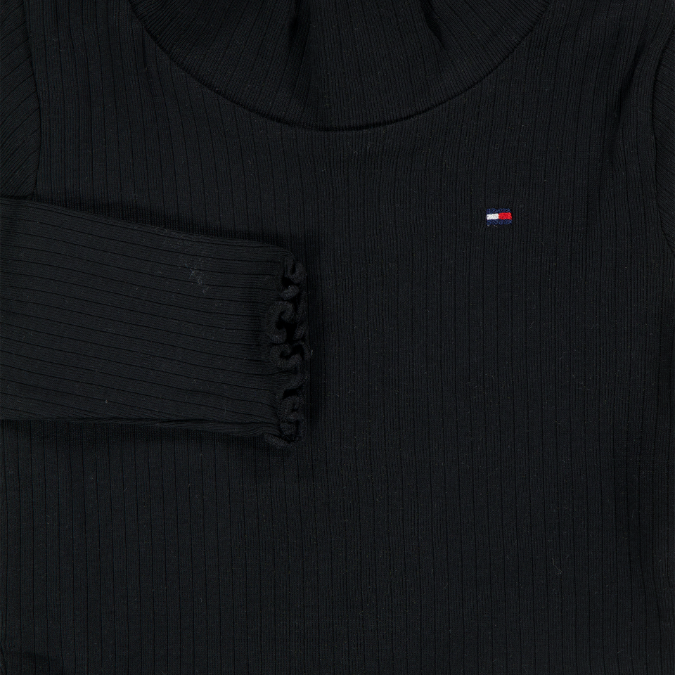 Tommy Hilfiger Baby Meisjes T-Shirt In Zwart