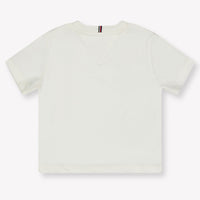 Tommy Hilfiger Baby Meisjes T-Shirt In Off White