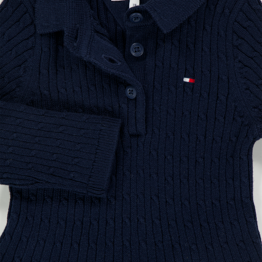 Tommy Hilfiger Baby Meisjes Jurk In Navy