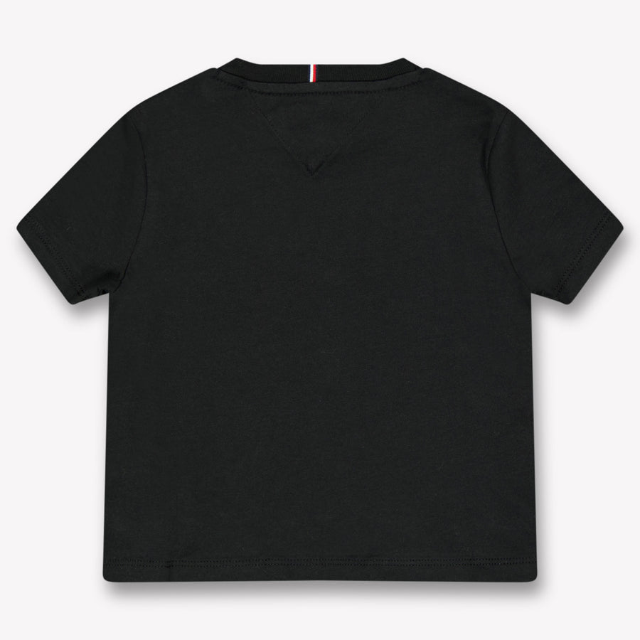 Tommy Hilfiger Baby Meisjes T-Shirt In Zwart