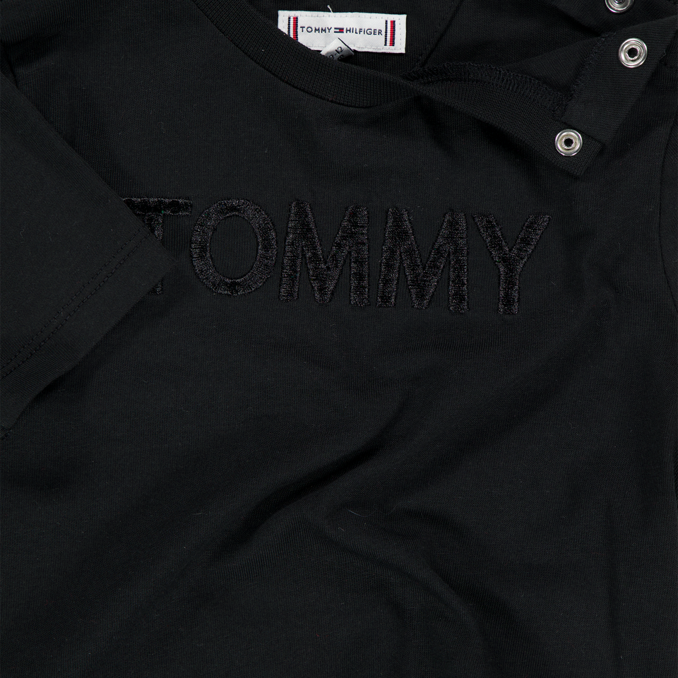 Tommy Hilfiger Baby Girls T-Shirt  Black