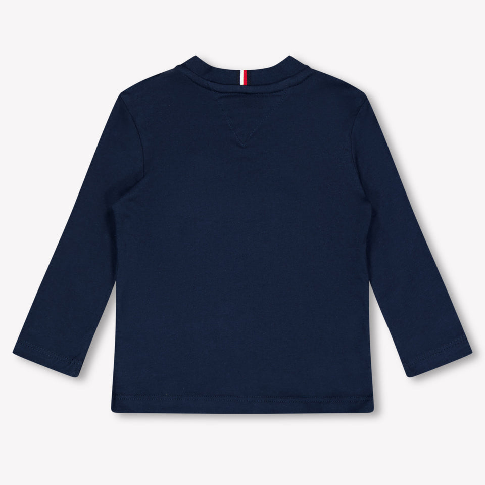Tommy Hilfiger Baby Unisex T-Shirt  Navy