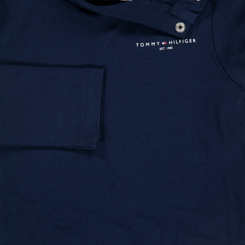 Tommy Hilfiger Baby Unisex T-Shirt  Navy