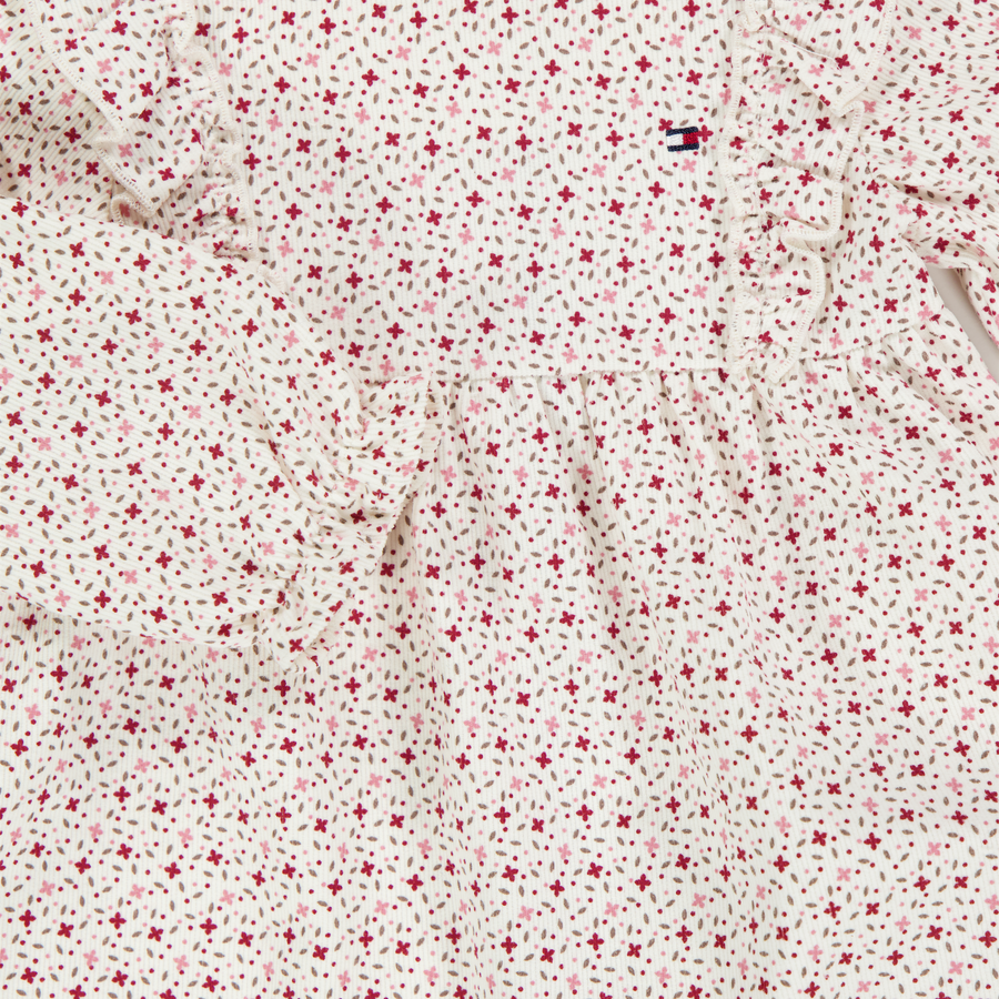 Tommy Hilfiger Baby Meisjes Jurk In Off White