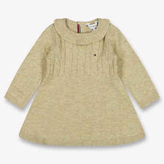 Tommy Hilfiger Baby Girls Dress  Beige
