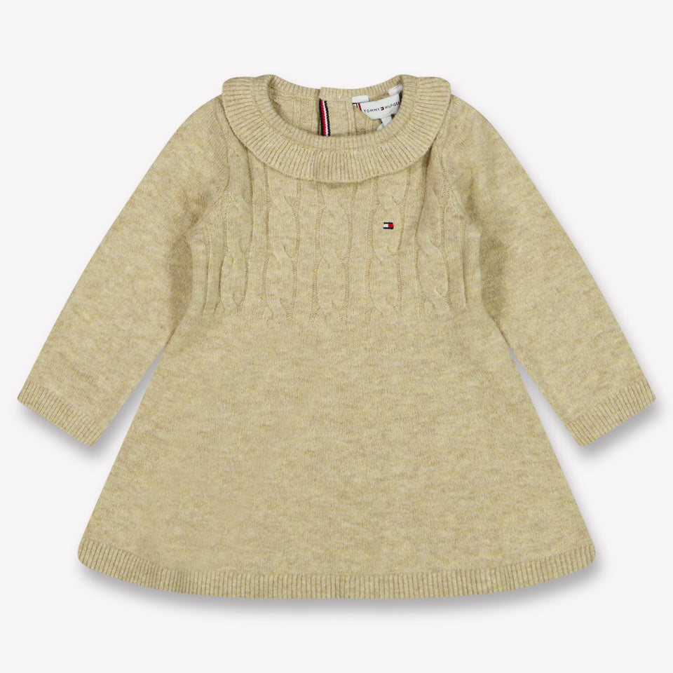 Tommy Hilfiger Baby Girls Dress  Beige