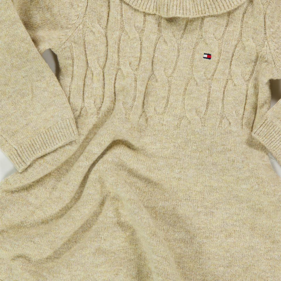 Tommy Hilfiger Baby Girls Dress  Beige