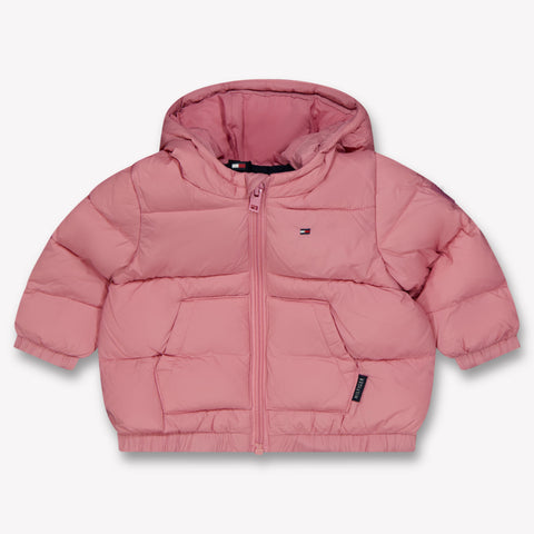 Tommy Hilfiger Baby Unisex Winterjas In Roze