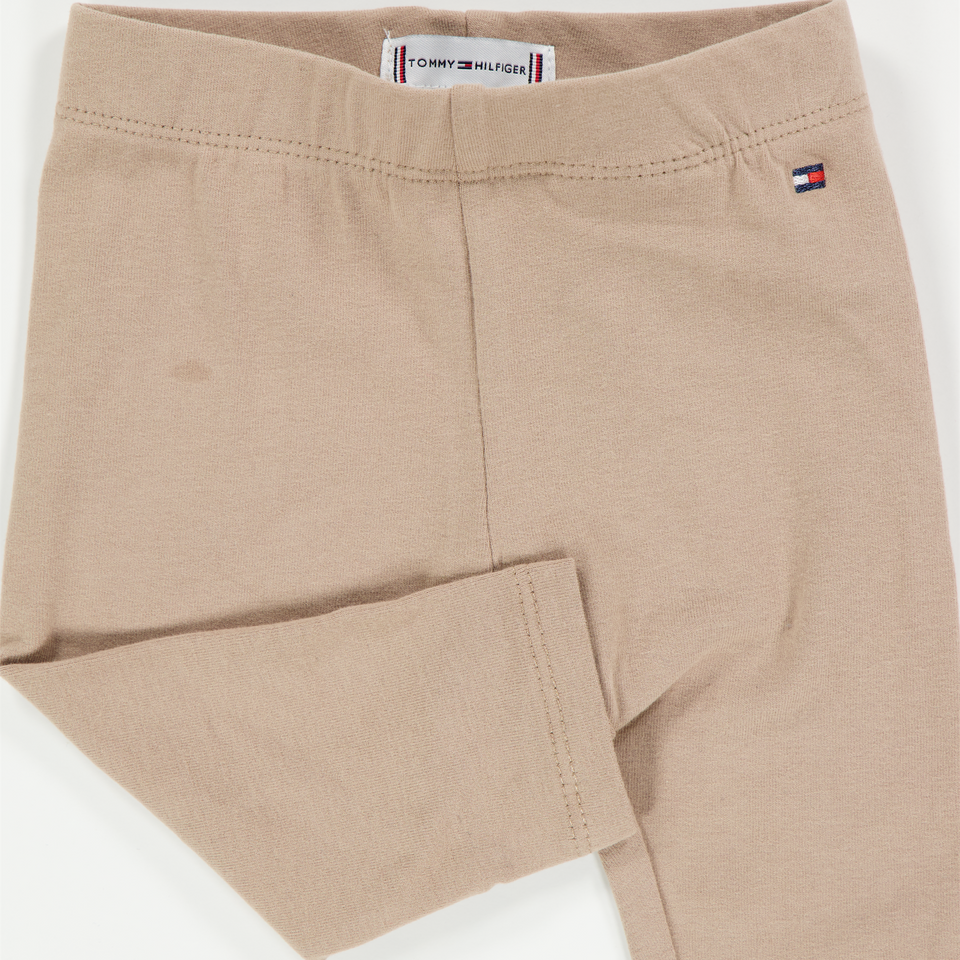 Tommy Hilfiger Baby Girls Legggs  Beige