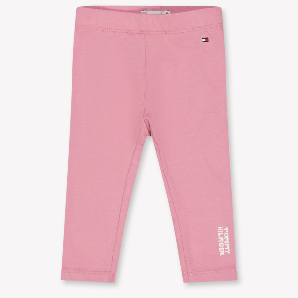 Tommy Hilfiger Baby Girls Legggs  Pink