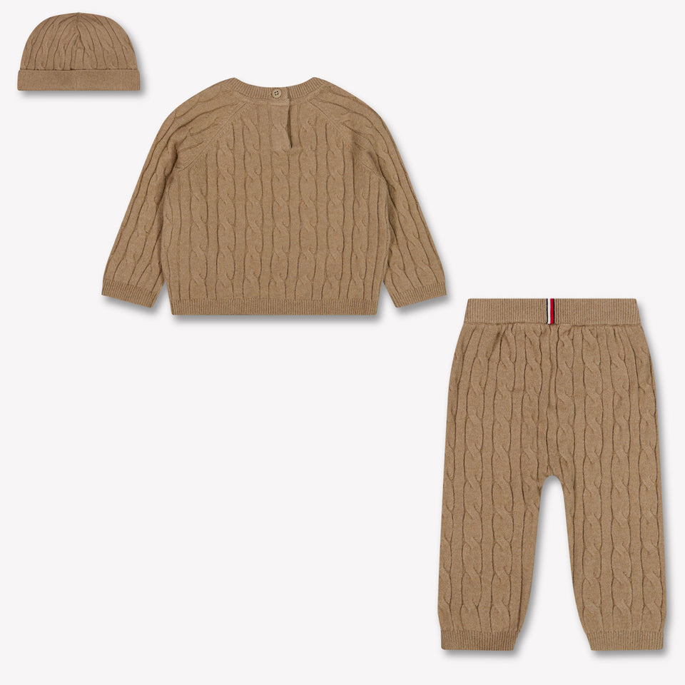 Tommy Hilfiger Baby Unisex Setje In Beige