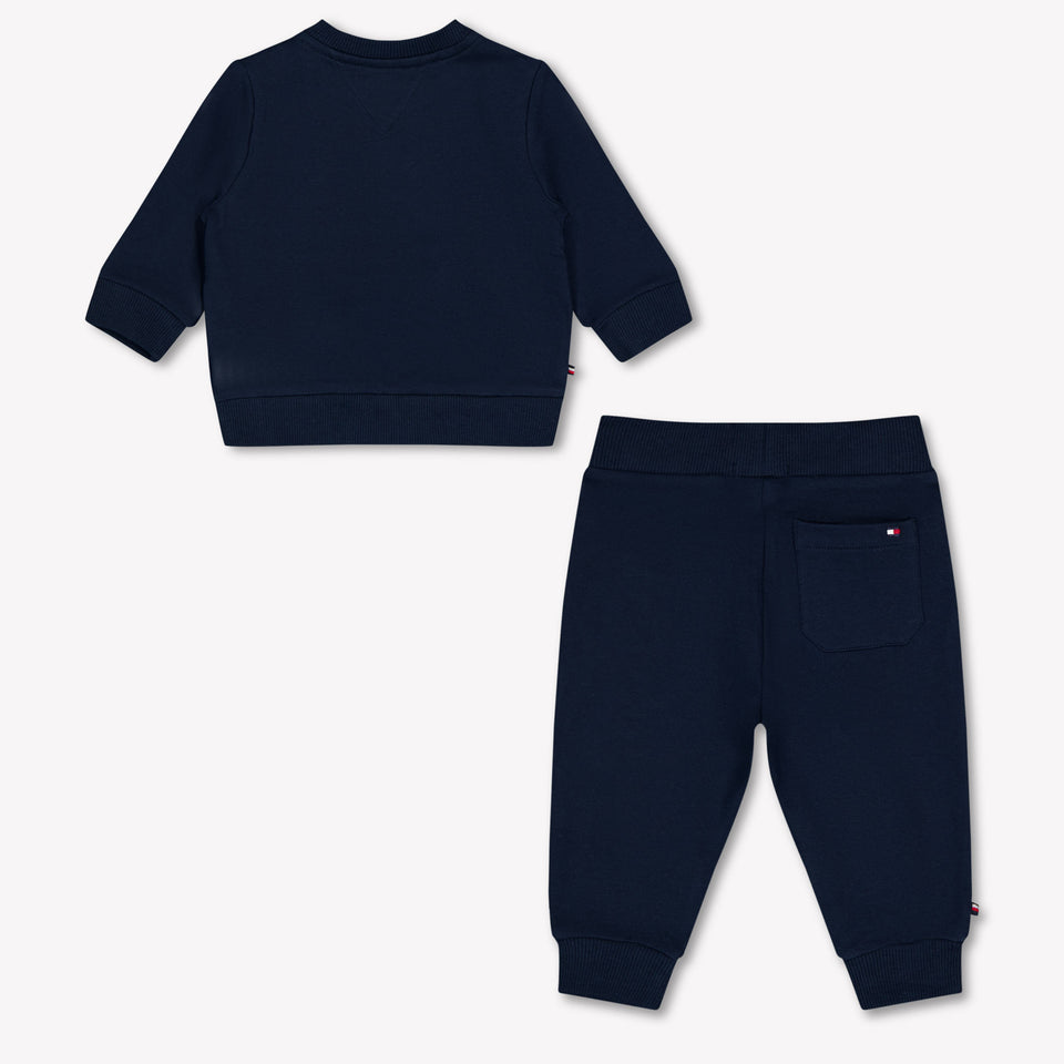 Tommy Hilfiger Baby Jongens Joggingpak In Navy