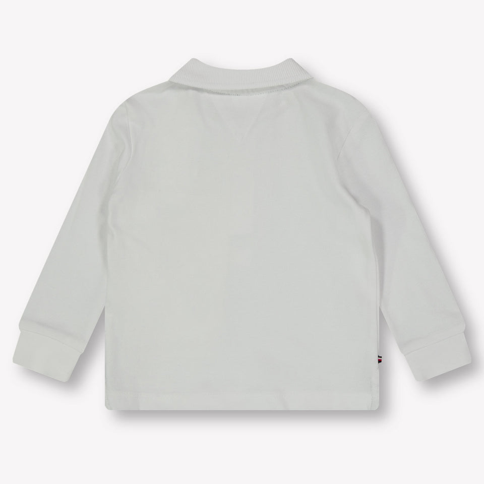 Tommy Hilfiger Baby Jongens Polo In Wit