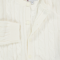 Tommy Hilfiger Baby Meisjes Vest In Off White