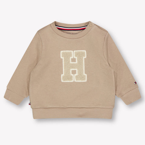 Tommy Hilfiger Baby Boys Sweater  Camel