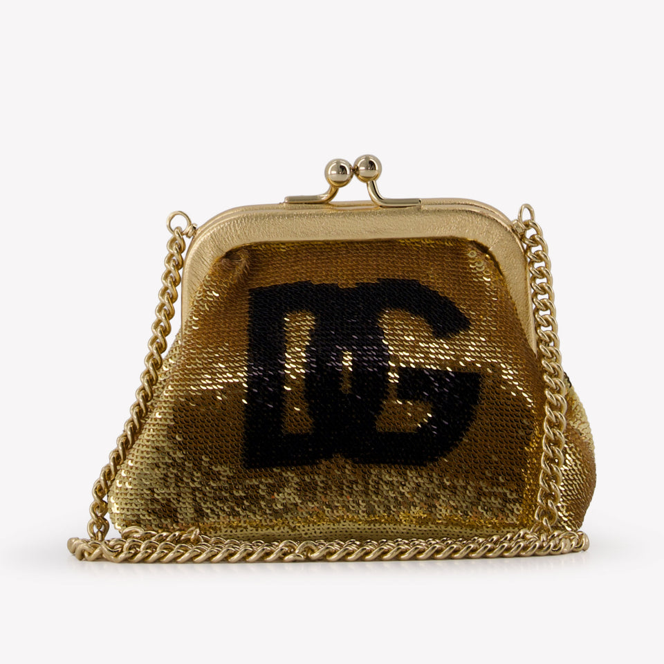 Dolce & Gabbana Kids Girls Bag  Gold