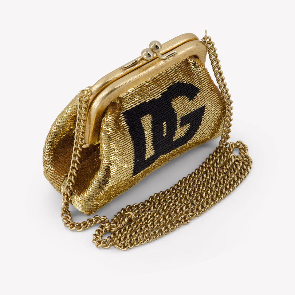 Dolce & Gabbana Kids Girls Bag  Gold